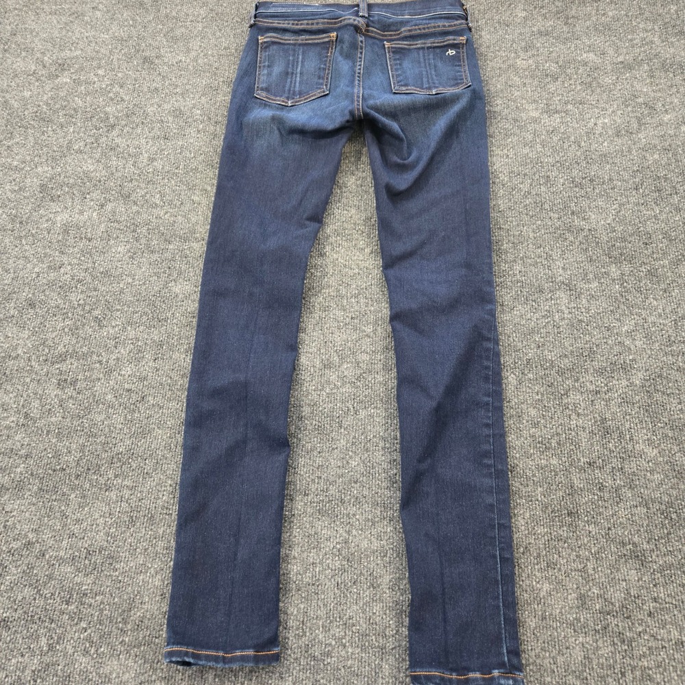 Rag & Bone NY Skinny Jeans Bedford Dark Wash Denim Size 26 Made in USA CleanGirl - Picture 10 of 12